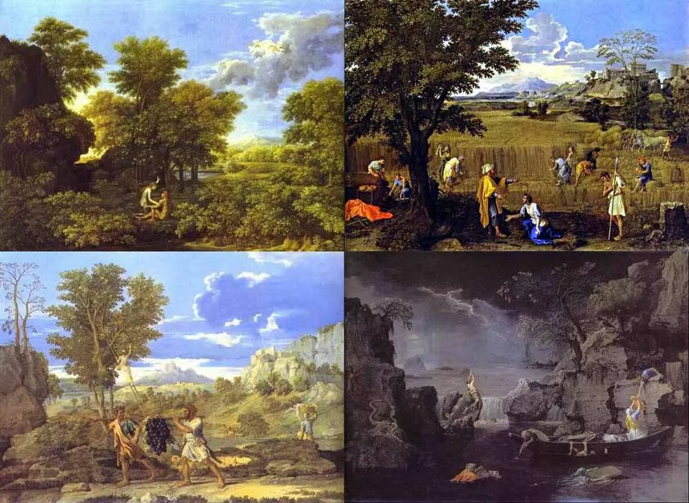 Saisons-Nicolas Poussins Saisons-Nicolas-Poussin|Aliette Armel